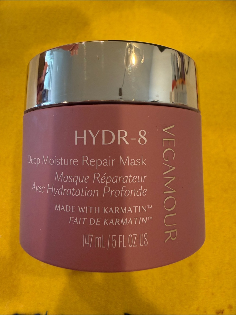 Vegamour HYDR-8 Deep Moisture Repair Mask – Pink